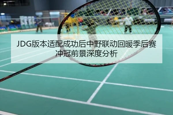 JDG版本适配成功后中野联动回暖季后赛冲冠前景深度分析
